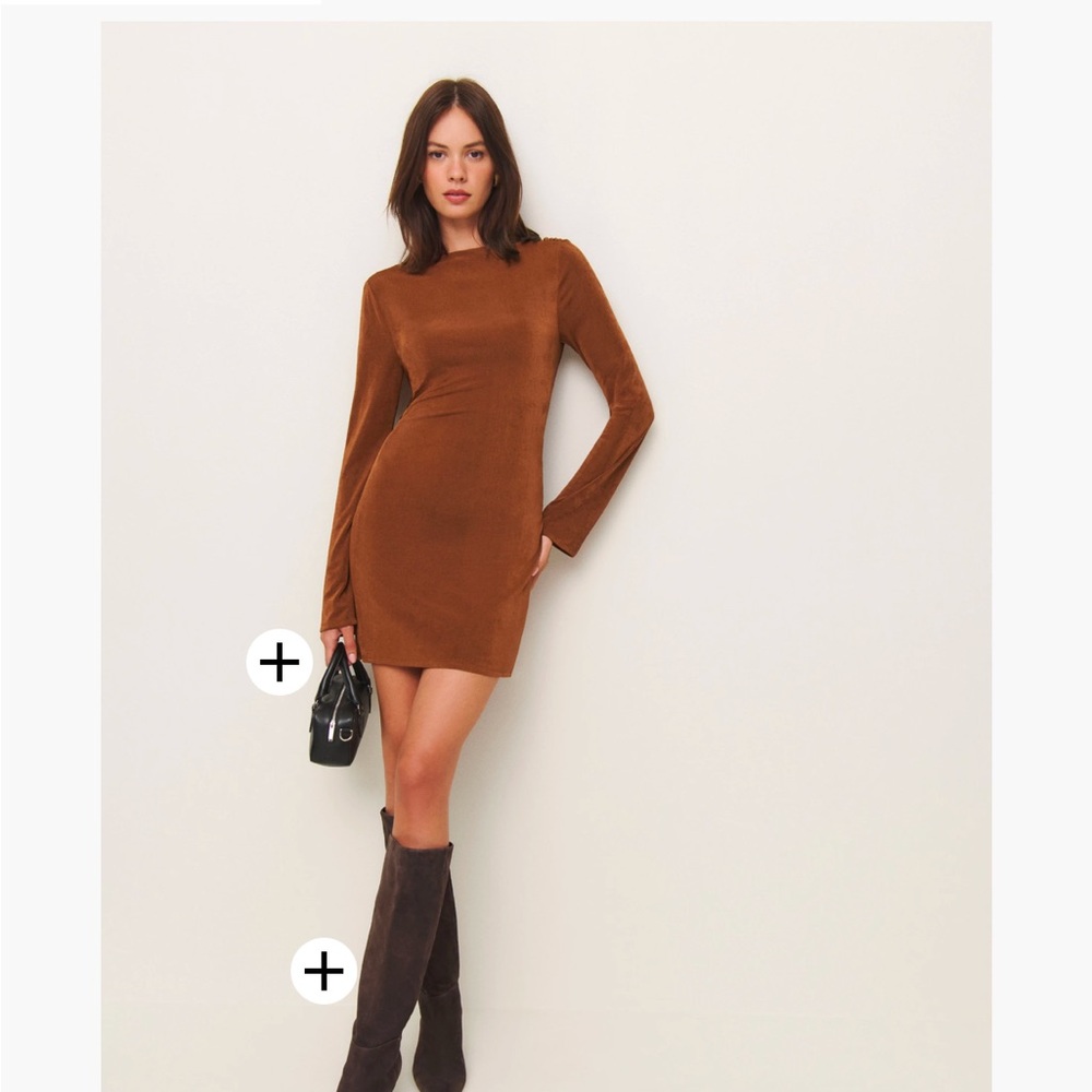 Reformation Vivien knit dress